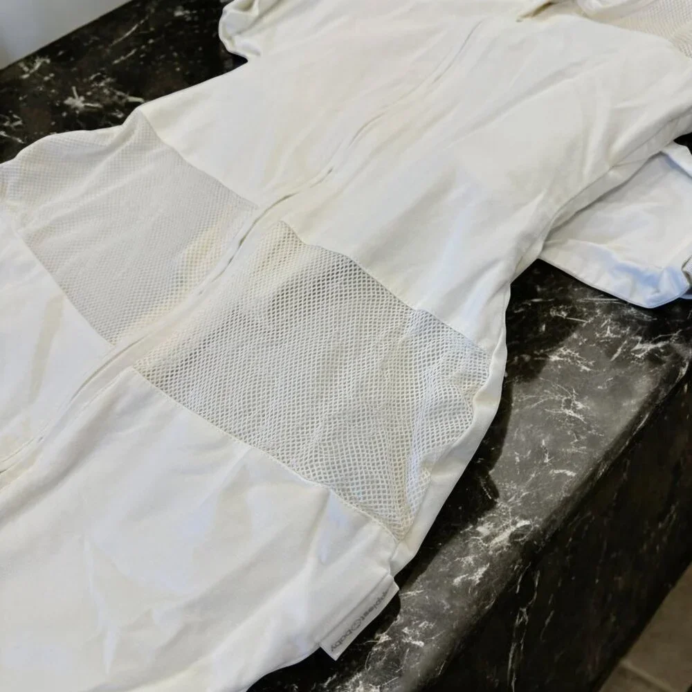 Happiest Baby 100% Organic SNOO Sleep Sack Size Med (12-18 Lbs) Ivory/Off White